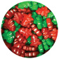 Red & Green Tree Candy Shapes, 30 lb.