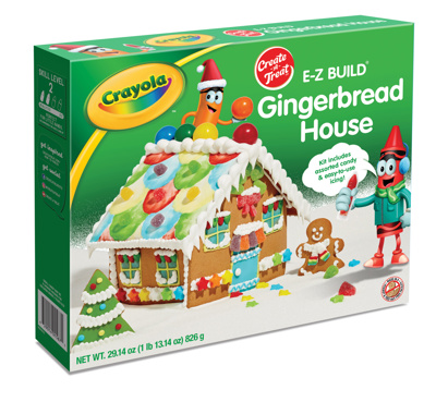 Create a Treat Crayola House Gingerbread Cookie Kit, 1.8 lb.