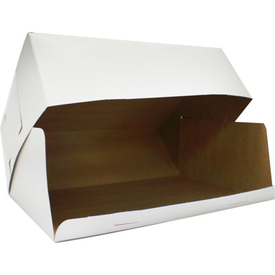 White Rectangle Cake Box, 15"