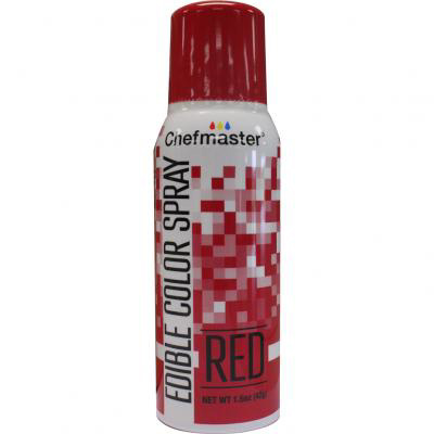 Chefmaster Red Edible Spray, 1.5 oz.