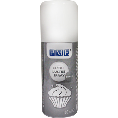 PME Silver Lustre Spray, 100 ml.