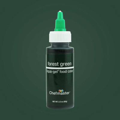 Chefmaster Forest Green Liqua-Gel Food Color, 2.3 oz.