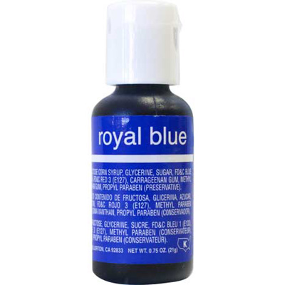 Chefmaster Royal Blue Liqua-Gel, .75 oz.