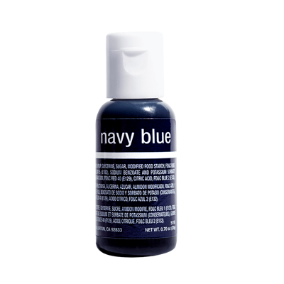 Chefmaster Navy Blue Liqua-Gel, .7 oz.