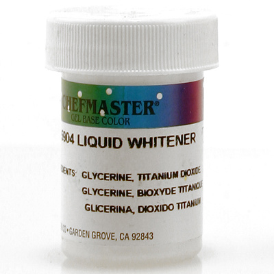 Chefmaster Liquid Whitener 1.3 Oz 12/Box