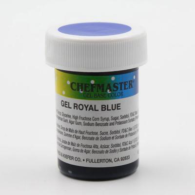 Chefmaster Royal Blue Food Color Gel, 1 oz. 