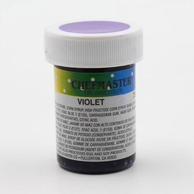 Chefmaster Violet Food Color Gel, 1 oz. 