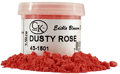 Dusty Rose Edible Blossom Dust, 4 g.