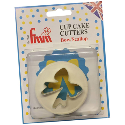 FMM Bow/Scallop Cupcake Cutter