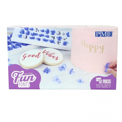 PME Fun Fonts Letter Stamping Set