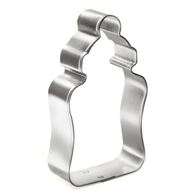 Celebakes Chunky Baby Bottle Cookie Cutter, 4"