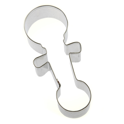 Celebakes Baby Rattle Cookie Cutter, 4 1/4"