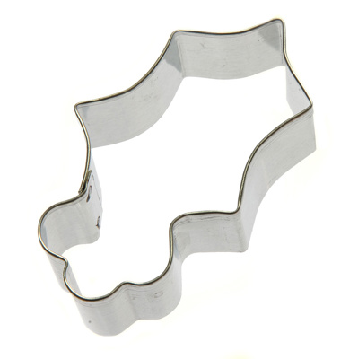Celebakes Holly Leaf Cookie Cutter, 3"