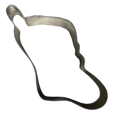 Celebakes Stocking Cookie Cutter, 4.5"