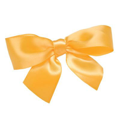 Gold Bow Twist Tie, 100 count