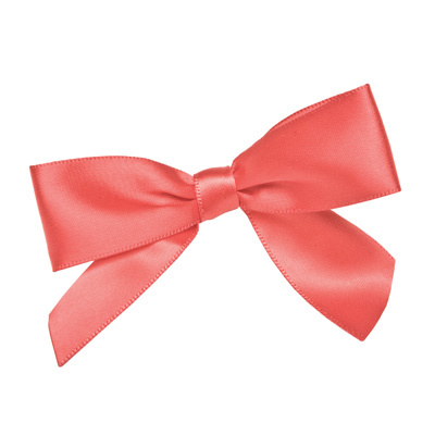 Red Bow Twist Tie, 100 count