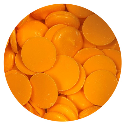 Clasen Orange Melting Wafers, 25 lb.
