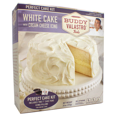 Buddy Valastro Foods Perfect Cake Kit White Cake with Cream Cheese Icing