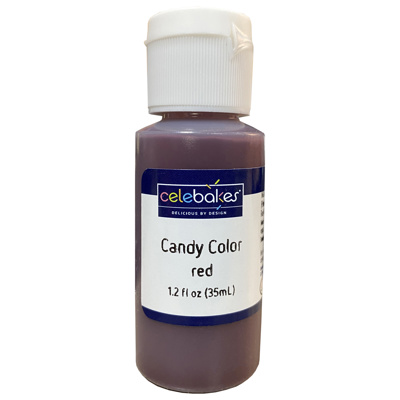 Celebakes Red Candy Color, 1.2 oz.