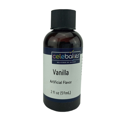Celebakes Vanilla Flavoring, 2 oz.