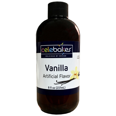 Celebakes Vanilla Flavoring, 8 oz.