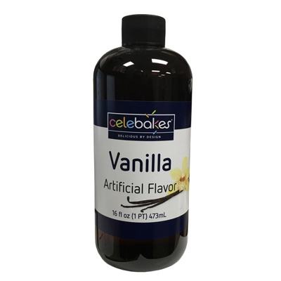 Celebakes Vanilla Flavoring, 16 oz.