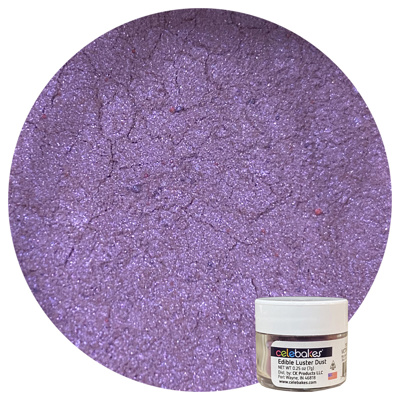 Celebakes Victorian Purple Edible Luster Dust, .07 oz