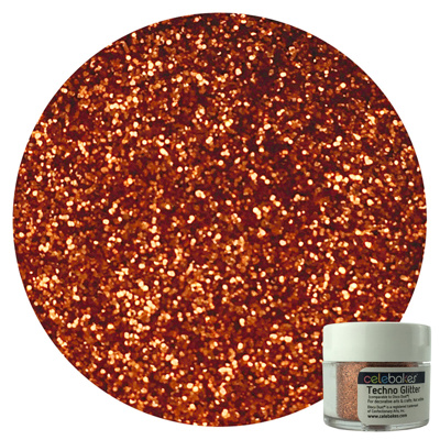 Celebakes New Copper Techno Glitter, 5g