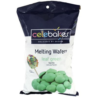 Celebakes Leaf Green Melting Wafer, 16 oz.