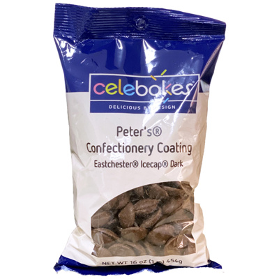 Celebakes Eastchester Dark Peter's Confectionery Coating, 16 oz.