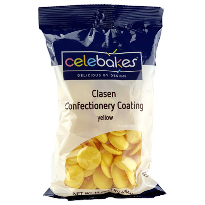 Celebakes Yellow Clasen Confectionery Coating, 16 oz