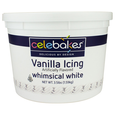 Celebakes Vanilla Icing, 3.5 lb