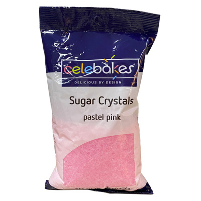 Celebakes Pastel Pink Sugar Crystals, 16 oz.