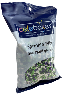 Celebakes Graveyard Ghouls Sprinkle Mix, 16 oz.
