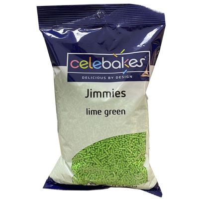 Celebakes Lime Green Jimmies, 16 oz.