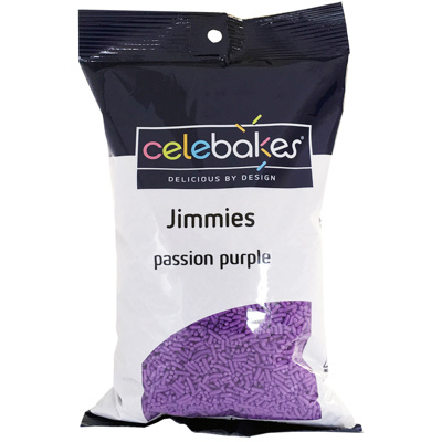 Celebakes Passion Purple Jimmies, 16 oz.