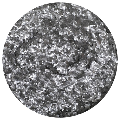 Celebakes Metallic Silver Edible Glitter Flakes, 1 oz.
