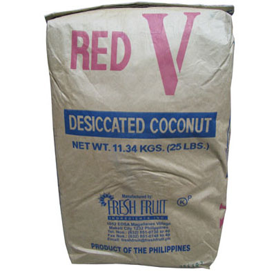 Desiccated Fine Coconut, 25 lb.
