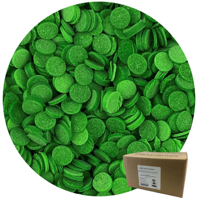 Bright Green Edible Confetti, 7 lb.