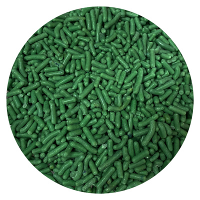 Dark Green Sprinkles, 10 lb.