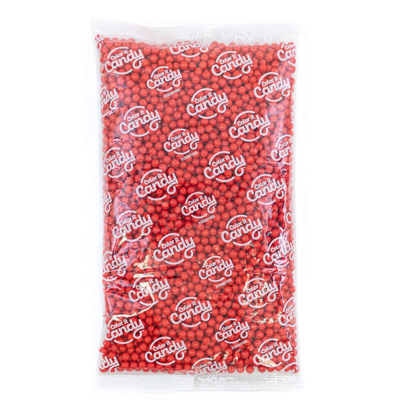 Color It Candy Red Pearls, 2 lb.