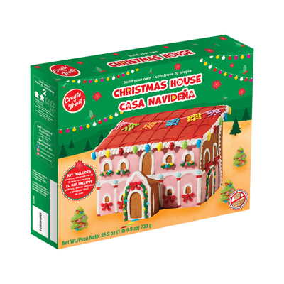 Create a Treat Christmas House Gingerbread Cookie Kit, 1.9 lb