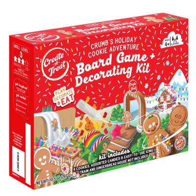 Create a Treat Crumbs' Holiday Adventure Gingerbread Cookie Kit, 10.5 oz.