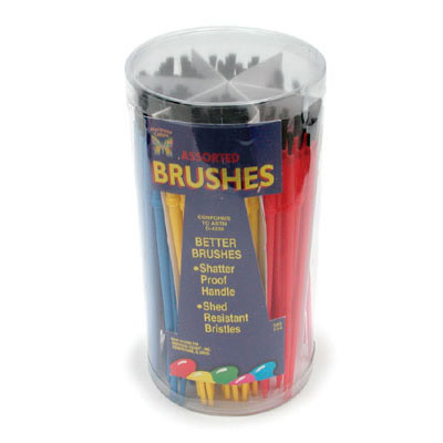 Small Craft Paint Brushes, 144 count.