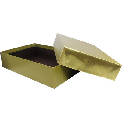 Gold Foil Candy Box, 2 lb.