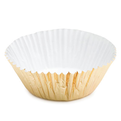 Gold Foil Muffin Baking Cup, 2000 count