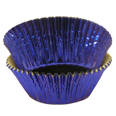 Blue Foil Muffin Baking Cup, 500 count