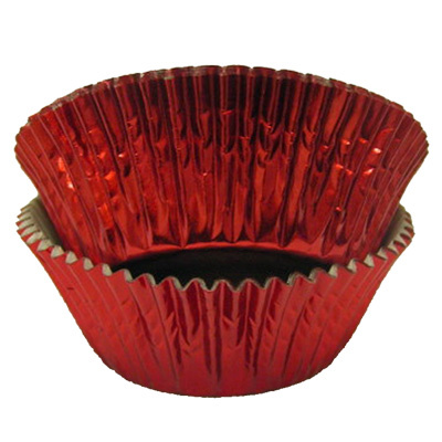 Red Foil Muffin Baking Cup, 500 count