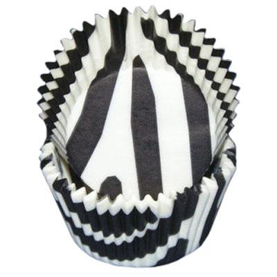Black Zebra Min Baking Cups, 500 count
