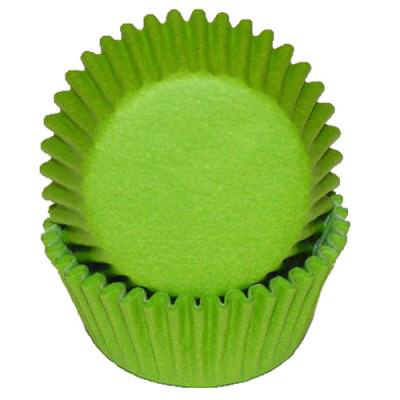 Lime Green Mini Baking Cups, 500 count